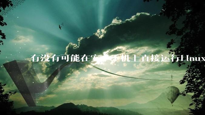 有没有可能在安卓手机上直接运行Linux？