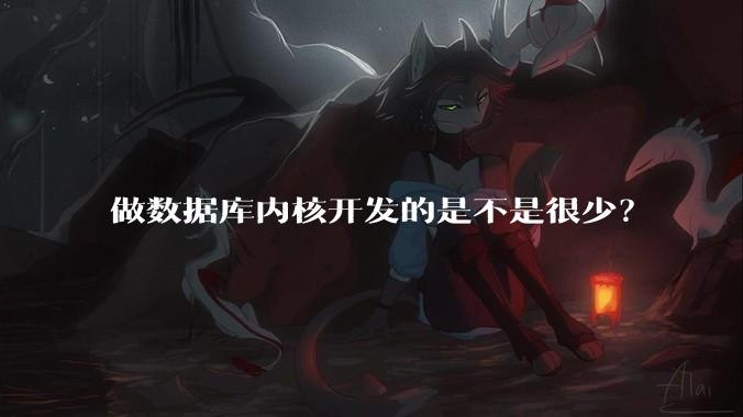 做数据库内核开发的是不是很少？