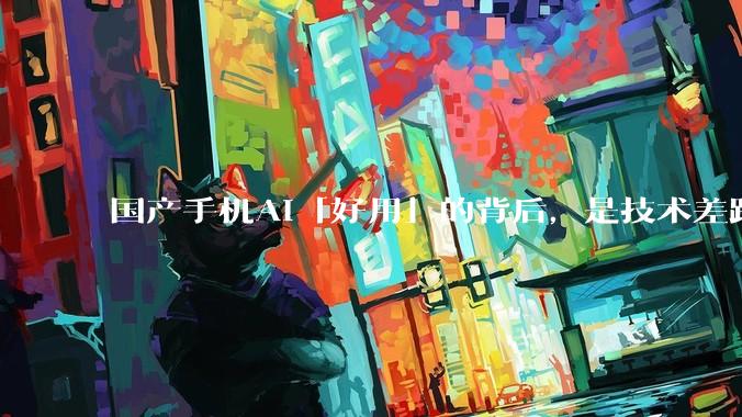 国产手机AI「好用」的背后，是技术差距还是文化差异？