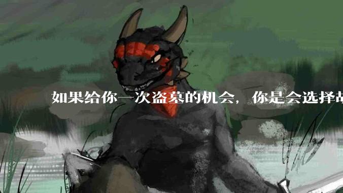 如果给你一次盗墓的机会，你是会选择胡八一一组还是吴邪一组?