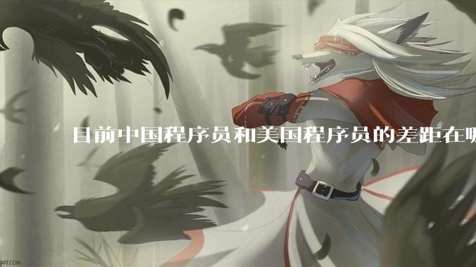 目前中国程序员和美国程序员的差距在哪里？