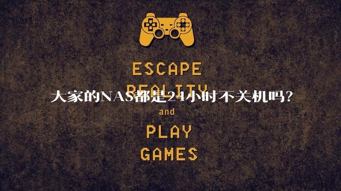 大家的NAS都是24小时不关机吗？