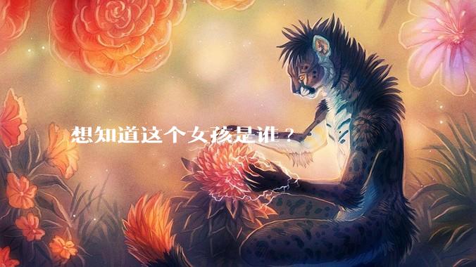 想知道这个女孩是谁?