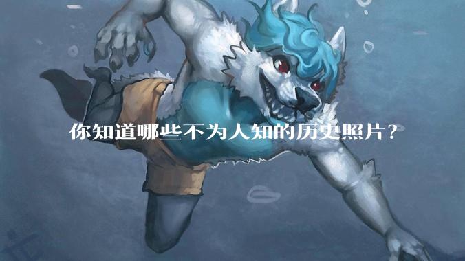 你知道哪些不为人知的历史照片？