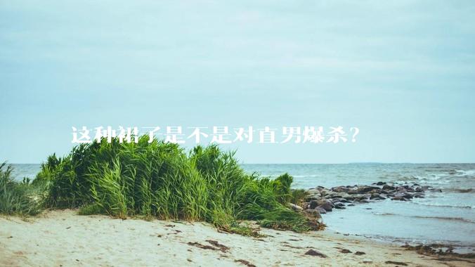 这种裙子是不是对直男爆杀？