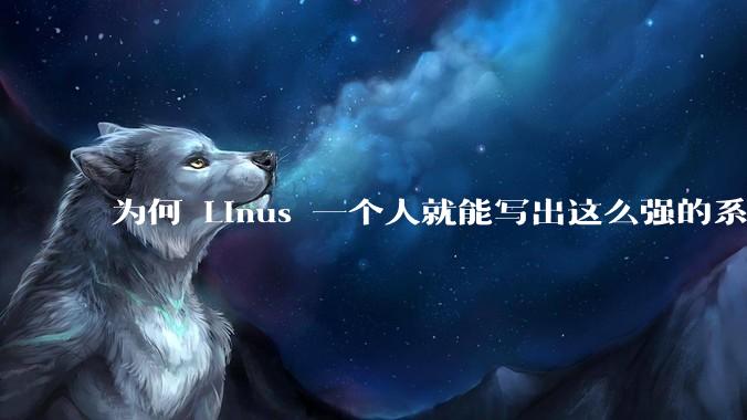 为何 Linus 一个人就能写出这么强的系统，中国却做不出来？